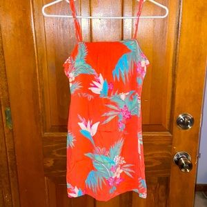 Floral mini dress